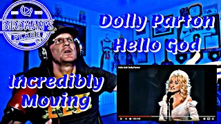 DOLLY PARTON "HELLO GOD" - REACTION VIDEO - SINGER REACTS