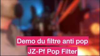 JZ-Pf Pop Filter demo