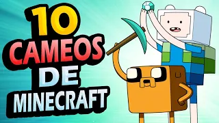 ✅ Top 10 CAMEOS de Minecraft en la Cultura Popular!!