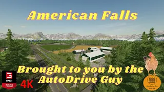 Farming Simulator 22 - American Falls AutoDrive (Updated 06/11/2023)