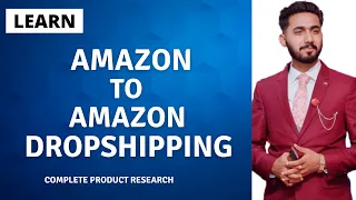 Learn Amazon To Amazon Dropshipping Product Research Lec 3 By Usama Hafeez | Amazon DS Course