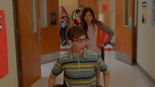 Glee - Tina and Artie argue about Valedictorian 5x09