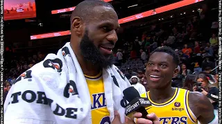 LeBron James talks about 47 Pts Performance on his birthday, Postgame Interview