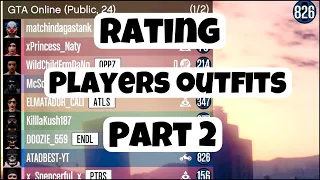 Rating Players Outfits In GTA Online Part 2