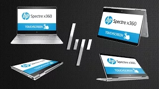 Видео обзор ноутбука-трансформера HP Spectre x360 13-w001ur (Y5V44EA)