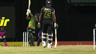 Evin Lewis Sends it LARGE for the Patriots! | CPL 2023
