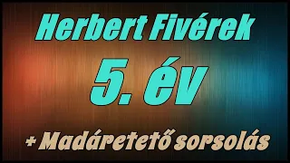 5 éves lesz a Herbert Fivérek csatorna! - Madáretető kisorsolás Livestream