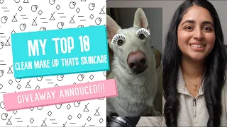 MY TOP 10 MAKEUP THATS SKINCARE!! 💖 | GIVEAWAY ANNOUNCED ✨