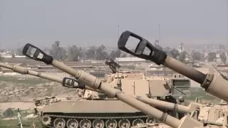 5-82nd FA M109A6 Paladin 155mm SP Howitzer Live Fire