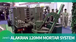 Alakran 120 mm Light Mortar System (Indo Defence 2018)