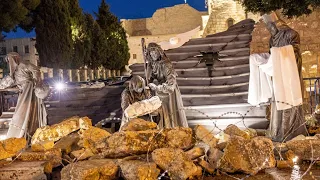 Christmas celebrations in Bethlehem stopped out of protest of Israeli actions in Gaza