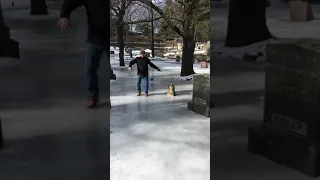 Man Slipping On Ice Funny OMG!