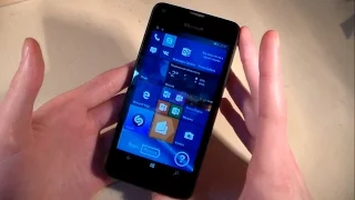 Обзор Microsoft Lumia 550 (Windows 10 Mobile)