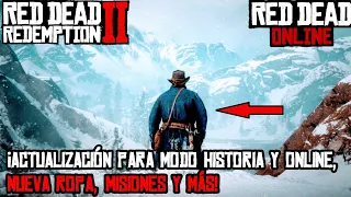 RDR 2 Online ¡Actualización para modo historia y Online, nueva ropa, misiones y más!