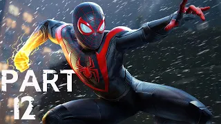 SPIDER-MAN MILES MORALES Gameplay Walkthrough Part 12 (4K 60FPS) No Commentary