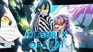 Mitsuri x Obanai 💙 - Moth To A Flame「AMV/EDIT」Remake 4K