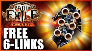 Free 6 Links?!  Easy Way to Get 6 links in Path of Exile Scourge [PoE 3.16]