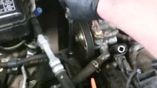 Timing belt replacement Honda Odyssey 1998-2004 3.5L V6 water pump too