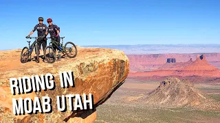 Riding the Porcupine Rim (part of The Whole Enchilada) in Moab Utah