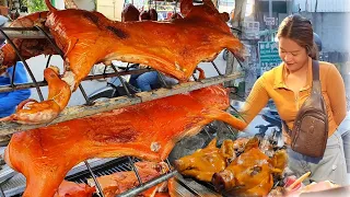 Roast Pork Master! Very Juicy Roast Pork In Phnom Penh - Cambodian Street Food