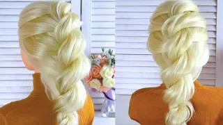 Легкая прическа с плетением в технике жгут🍒 Easy Hairstyle Tutorials Compilation 2018