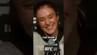 Alexa Grasso “why would they do that for me?” #shorts #ufc285 #alexagrasso #ufc #mma #andnew