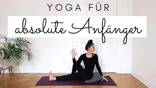 Yoga für Anfänger // Einfacher Yogaflow + längere Haltungen // Yoga Basics lernen