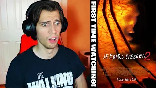 First Time Watching *JEEPERS CREEPERS 2 (2003)* Movie REACTION!!!