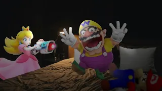 Wario dies after being shot by Peach for wearing Mario's flesh as a disguise for 27 years.mp3