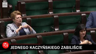 Jednego Kaczyńskiego zabiliście, drugiego ochronimy!