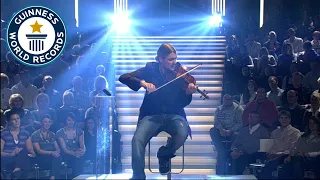 Fastest Violin Player - Guinness World Records