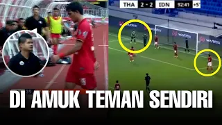 NO. 1 DI KATAIN J*NCOK !! 10 Momen Ribut Antar Rekan Satu Tim di Sepakbola Indonesia | REVISI