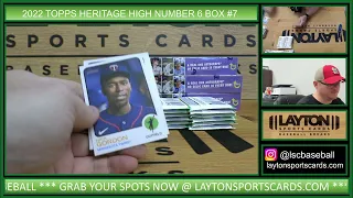 2022 Topps Heritage High Number Baseball Hobby 6 Box Break #7