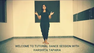 BREATHLESS TUTORIAL | LEARN THE CHOREOGRAPHY | HARSHITA TAPARIA | SHANKAR MAHADEVAN | VIDEO NO. 63