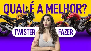 COMPARATIVO FAZER 250 VS CB TWISTER 250 | QUAL É  A MELHOR?| VÍDEO MAIS COMPLETO | COMPARATIVO