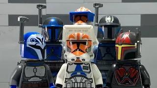 Betrayal on Mandalore Part 1 - Lego Star Wars the Clone Wars (Stop Motion)