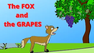 FOX AND GRAPES STORY| MORAL STORY FOR KIDS | KIDS BEDTIME STORIES |