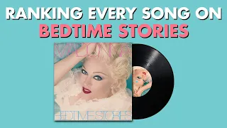 Ranking EVERY SONG On Bedtime Stories By Madonna 📚 #MadonnaMarathon Ep. 6