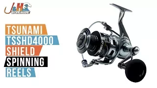 Tsunami Shield TSSHD4000 Spinning Reel | J&H Tackle