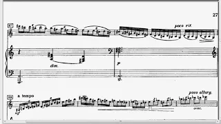 Khachaturian Aram, violin concerto,  mvt 2, score