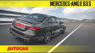 2021 Mercedes-AMG E 63 S review - Driven to 300kph! | First Drive | Autocar India