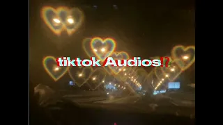 Tiktok Audios because i love you cradits to @blue_chocolate//