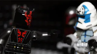 Darth Maul Interrogates ARC Trooper Jesse | LEGO Star Wars Stop Motion