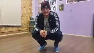 Брейк данс обучение маховое сальто назад стрекосат, или чит гейнер, B boy Слок