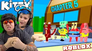 ROBLOX BRO SPONGE! Kitty Chapter 5 (Spongebob) with Dr Funzucs