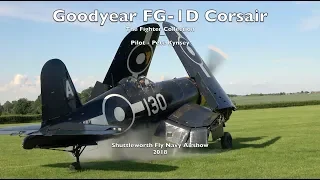 Goodyear FG-1D Corsair - Shuttleworth Fly Navy Airshow 2018