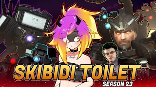 THE PLOT THICKENS! | Skibidi Toilet Season 23  (Episodes 69,70,  71 all parts) Reaction