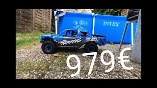 Traxxas Unlimited Desert Racer Unboxing first Run[German]