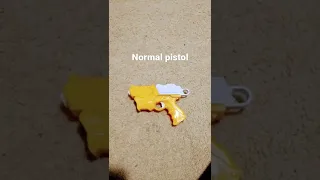 halo pistol compared to normal pistol