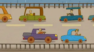 31 Машинки , новый мультсериал для мальчиков   На мосту серия 31